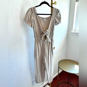 MPC boutique linen jumpsuit